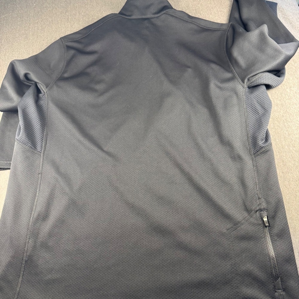Nike OSU Oklahoma State University Dri-FIT Quarter Zip Pullover Mens XL Black - Picture 12 of 13
